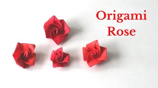 Origami Rose | Easy Paper Flower | Paper Rose