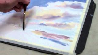 How to Paint a Watercolor Sky With Clouds — The Art League School