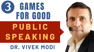 3 Games For Improving Communication Skills | Public Speaking Gamified | Dr. Vivek Modi
