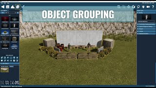 GameGuru MAX Tutorial - Grouping Objects