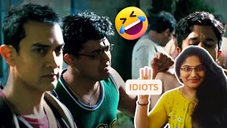 3 IDIOTS RAGGING SCENE REACTION | AAMIR KHAN | R. MADHAVAN | SHARMAN JOSHI | RAJU HIRANI