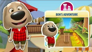 Talking Tom Gold Run Gameplay Walkthrough Ep.05 - Ben's Adventure (Android/iOS)