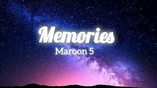 Maroon 5 - Memories lyrics #lyricvideo #viralvideo #memories #song