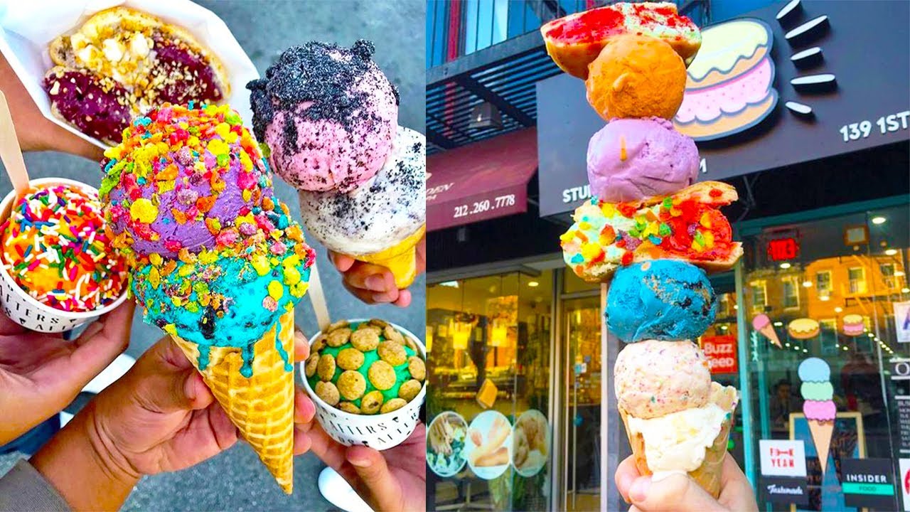 So Yummy Ice Cream & Dessert Compilation Tasty Ice Cream & Ice Krim ...