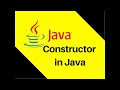 Java Programming Tutorial - 17 - Constructors