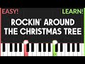 Rockin' Around The Christmas Tree | EASY CHRISTMAS Piano Tutorial