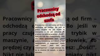 Dlaczego pracownicy odchodzą - od szefów