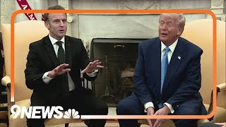 Trump, Macron discuss future of Ukraine