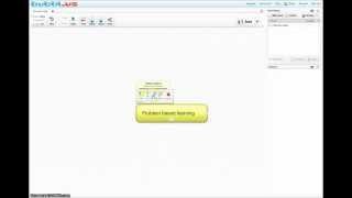 Creating a mind map using bubbl