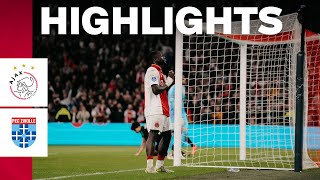 Job done ☑️ | Highlights Ajax - PEC Zwolle | Eredivisie