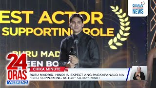 Ruru Madrid, hindi in-expect ang pagkapanalo na \