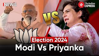 Election 2024: Verbal Sparring Between PM Modi and Priyanka Gandhi