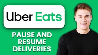 NEW! How to Pause and Resume Uber Eats Deliveries (2025) 🚗 | Take Breaks Without Ending Your Shift
