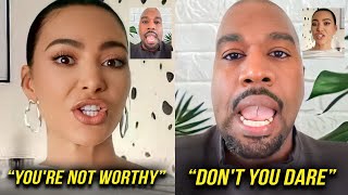 “You’ll Never See The Kids Again” Kim Kardashian RAGES At Kanye West And WANTS Full Child Custody