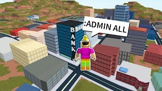 Roblox Jailbreak Admin Commands Videos 9tubetv - using admin commands in jailbreak roblox