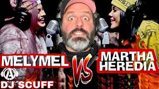 MELYMEL VS MARTHA HEREDIA - REACCION HONESTA DJ Scuff 🔥🇩🇴🔥🇩🇴💪🏼