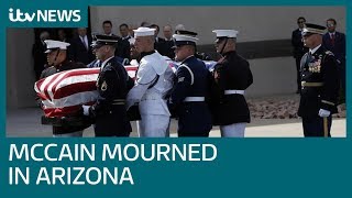 Arizona remembers John McCain as hero, fighter and joker in emotional service  | ITV News