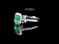 jcrg05505807 1.24ct green diamond ring astteria