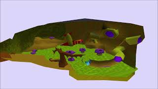 Glover 2 (N64 Prototype): Every iteration of the Swamp area