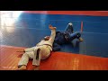 side control escape to butterfly guard