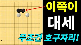 젖히지 말고 호구자리 들어가세요! (이호재의 쉬운바둑166회)