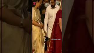 Jr. NTR Respect Towards Puneeth Raj Kumar Wife Ashwini At Kannada Rajyotsava Celebrations |Ok Telugu