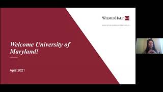 Virtual Information Session/Career Shuttle: WilmerHale Law Firm