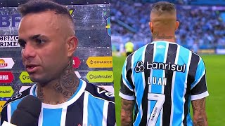 EMOCIONADO! Luan falou sobre sua reestreia pelo Grêmio