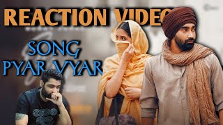 REACTION ON SONG PYAR VYAR BY BUNNY JOHAL 2024. #punjabimusicreaction #reactionvideo #newsong