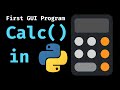 Make Your First GUI Calculator in Python - Beginner Tutorial