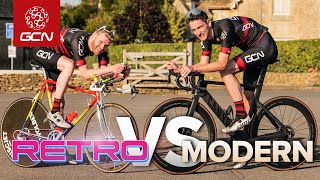 Retro TT Vs Modern Superbike 2: Is Greg LeMond's Old Bike Faster?!