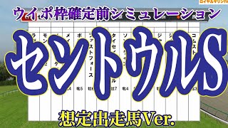 【セントウルステークス2022】【セントウルS2022】【競馬予想】想定出走馬Ver. ウイポ枠確定前シミュレーション ソングライン メイケイエール ジャングロ サンライズオネスト #1460