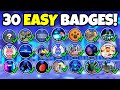 30 EASIEST BADGES TO CLAIM in THE HUNT ROBLOX