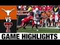 #22 Texas vs Texas Tech | 2022 College Football Highlights