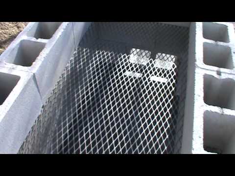 Cinder block smoker Pt. I Cinder block smoker Pt. I