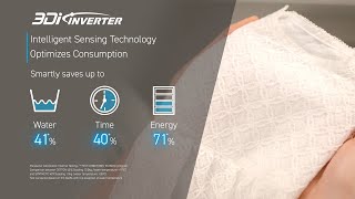 3Di Inverter+ : Optimizes Washing Consumption | Panasonic SMART Hygiene Washer