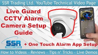 Hikvision Live Guard Camera Setup ColorVu One Touch Audio Audible Light Warning DS-2CD2387G2-LSU/SL