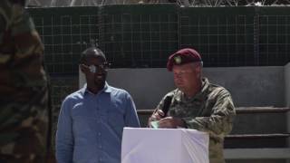 101st Airborne Division graduate first class of Somali National Army soldiers