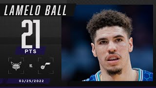 LaMelo Ball drops 21 PTS on Jazz 🍿