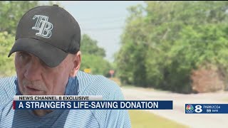 EXCLUSIVE: A stranger's life-saving donation