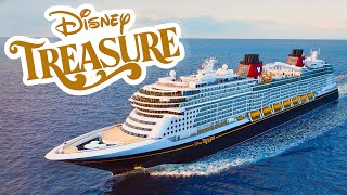 NEW Disney Treasure Full Ship Tour! Deck By Deck Walk Through of DCL’s Newest Cruise Ship!