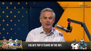 THE HERD | Colin Cowherd's WILD Top 8 NFL Playoff Rankings, Eagles DROP, Bills RISE, Commanders RISE