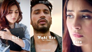 Arjun Kanungo - Waada Hai Full Screen Whatsapp Status | ft. Shehnaaz Gill | 🎶 Lyrics Video