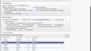 Message Center Skyward - Individual Emails