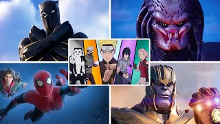 ALL FORTNITE CROSSOVER TRAILERS (2017 - 2021)