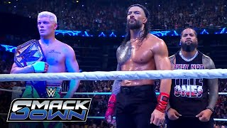 Cody Rhodes and Roman Reigns have Rocky night at WWE Bad Blood: SmackDown highlights, Oct. 11, 2024