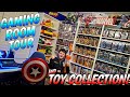 OUR GAMING ROOM & TOY COLLECTION TOUR! Marvel, Fortnite, Nerf, Disney, Star Wars & More Collectibles