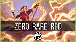 Zero Rare | Mono Red Burn \u0026 Ping | Budget Standard Artisan Deck | MTG Arena