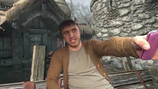 Мурад кинул таксиста в Скайриме Skyrim | Мурад который скинул таксиста