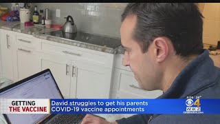 WBZ-TV's David Wade Documents Long Wait To Get Vaccine Appointments